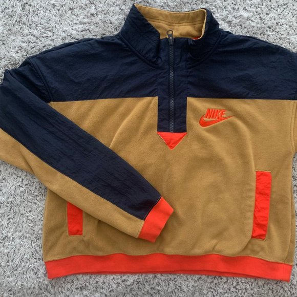 Nike Black Label Fleece-Style 1/4 Zip Pullover. Women's Small. Authentic Nike. - Picture 2 of 13